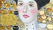 Portrait of Adele Bloch Bauer I | Gustav Klimt Oil Painting Reproduction