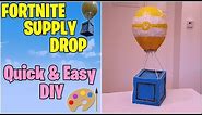 Fortnite Supply Drop DIY On A Budget | Nobody Famous