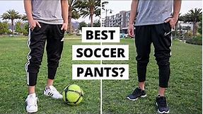 Adidas Tiro vs Nike Academy Pants - Soccer / Training Pants Comparison, Review, Try-On