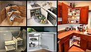 Kitchen Corner Cabinet ideas/Space Saving Kitchen Corner Cabinet Designs/Blind Corner Cabinet ideas