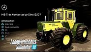 LS22 MB TRAC NEU!!! | Modvorstellung | FARMING SIMULATOR 22