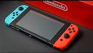 Nintendo Switch with Neon Blue & Red Joy-Con: Detailed Unboxing