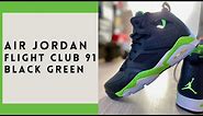 Air Jordan Flight Club 91 | Black Green