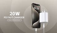 iPhone 15/15 Pro Max Charger Fast Charging,20W USB C Fast Charger Block iPhone 15 Charger Cord 10FT Long USB C to C Charging Cable for iPhone 15 Pro Max/15 Pro/15/15 Plus,iPad Pro 12.9"/11",iPad Air
