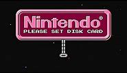 Famicom Disk System insert disk screen animation