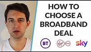 How To Choose The Best Broadband Plan (UK) - Save Money And Get Fast Speeds