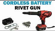 Cordless Battery Powered Rivet Gun BL18DR | Fasteners 101