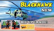 Big Upgrade! NEW HELICOPTER Blackhawk (Roblox Jailbreak)