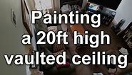 Painting a 20ft High Vaulted Ceiling