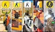 Counter-Strike Gameplay Evolution (2000 - 2024)