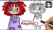 How to Draw Ragatha Doll | The Amazing Digital Circus