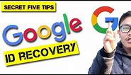 How To Recover Google Account Without Phone Number And Recovery Email . Easy Method