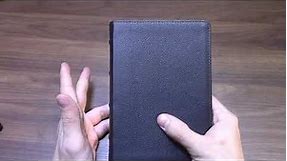 ESV Large Print Compact Bible in Buffalo Leather - Review