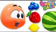 Learn Colors with Fruits | Fun With Squishy Balls Cartoon | Wonderballs Official