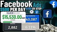 NEW! Clickbank Facebook Ads Method To Make $500/DAY Tutorial | Facebook Ads Affiliate Marketing 2024