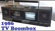 A TV Boombox Without Much Boom, the GPX TV3 (1986)