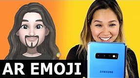 The NEW AR Emoji - Samsung Galaxy S10+ Demo