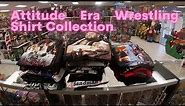 Huge Vintage WCW WWF WWE Attitude Era Wrestling Shirt Collection