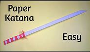 How to Make a Paper Sword | How to Make Katana out of paper | Ninja Weapon | Ashraful Craft