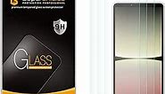 Supershieldz (3 Pack) Designed for Sony (Xperia 10 V) Tempered Glass Screen Protector, Anti Scratch, Bubble Free