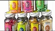 Different colors of vitamin E oils and their uses