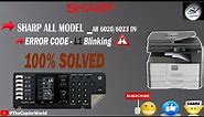 SHARP AR-6020/6023 Error L1 || How To Fix L1 Error In Sharp Copier || Sharp AR 6020 L1 Error Code