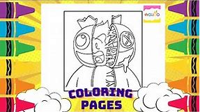 🌈 ROBLOX Rainbow Friends Chapter 2 Coloring Page #roblox #coloringpages