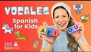 Aprende las Vocales en Español para niños | Desarrollo del Lenguaje para niños