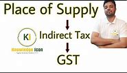 Place of Supply (GST)