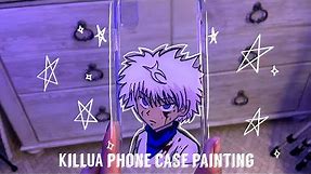 How to paint a anime phone case tutorial