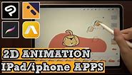 The Best 2D Animation Apps for iOS Devices (ipad/iphone)