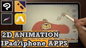 The Best 2D Animation Apps for iOS Devices (ipad/iphone)