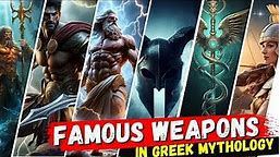 Top 10 Famous Weapons in Greek Mythology | Top 10 Most Powerful Craziest Weapons from Greek Myths