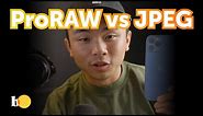 Apple ProRAW vs JPEG: Why you HAVE to shoot RAW on iPhone