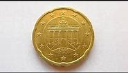 20 Euro Cent Coin :: Germany 2008 F (Stuttgart)