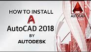 How to Install & Activate Auto Cad 2018 On Windows 10_11