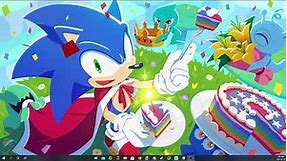 Sonic the Hedgehog 30th Anniversary (Live Desktop Wallpaper) [Wallpaper Engine]
