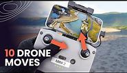 10 Cinematic DRONE Moves To Fly Like a PRO | DJI Mini 2 Tips For Beginners