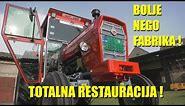 TOTALNA RESTAURACIJA-IMT traktora - IMT 560-bolji nego FABRIKA - popravlja traktor ALI I PLUS...