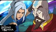 Katara + Aang Family Moments in Book 2 💙 (ft. Tenzin, Bumi + More!) | The Legend of Korra