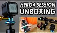 Unboxing the NEW GoPro HERO4 Session + New Accessories & Thoughts on the smallest GoPro ever!