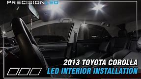 Toyota Corolla LED Interior - How To Install - 2013-Present