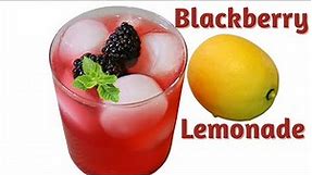 Homemade Blackberry Lemonade Recipe | Easy Recipe