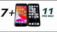 iPhone 7 Plus vs iPhone 11 Pro Max Speed Test!