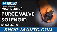 How To Replace Purge Valve Solenoid 06-08 Mazda 6