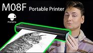 M08F Portable Thermal Printer - The Printer You Never Knew You Needed!