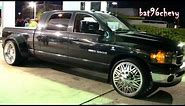 Dodge Ram 3500 Dually Truck Lowered on 26" Wheels - 1080p HD