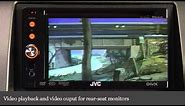JVC KW-AVX740 DVD Receiver Display and Controls Demo | Crutchfield Video