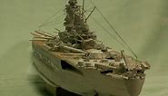 Papercraft IJN Battleship YAMATO 空き箱で作る、戦艦大和