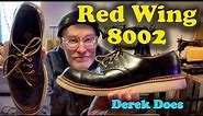 Red Wing 8002 Oxford Work Shoes on Derek Does.